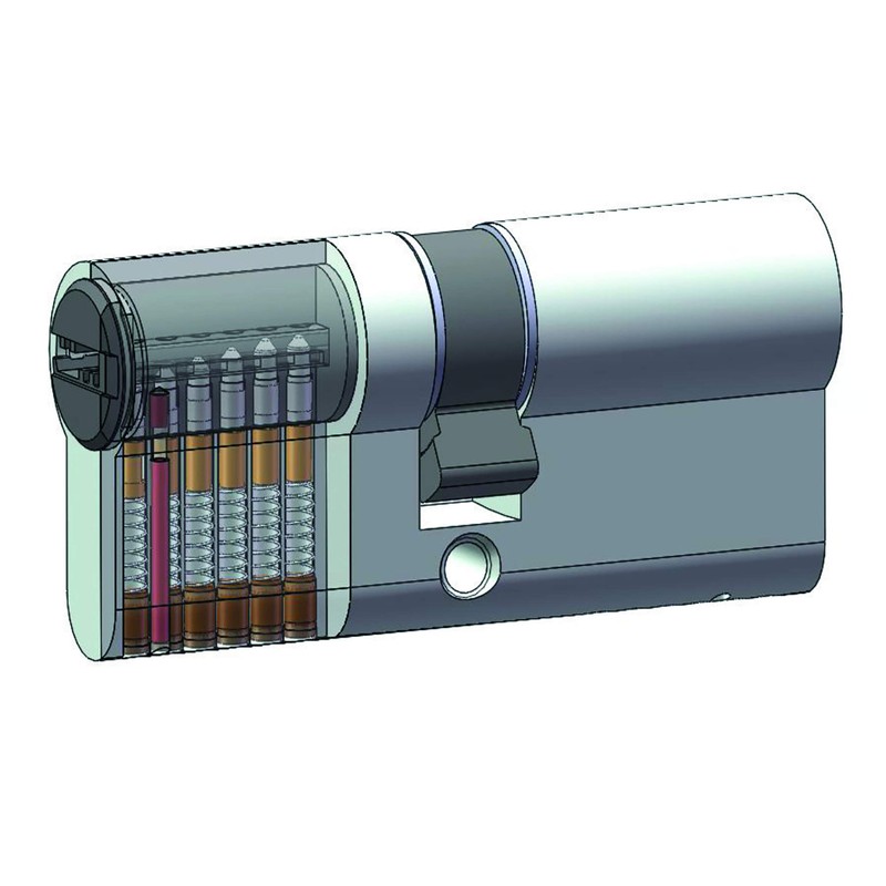 Yale YC1000 + 35 x 35 mm Foldable locking cylinder