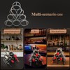 Lily's Home Countertop Wine Rack - Freestanding 6 Bottle Holder
