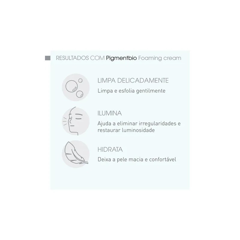 Crema espumosa Pigmentbio 200 ml