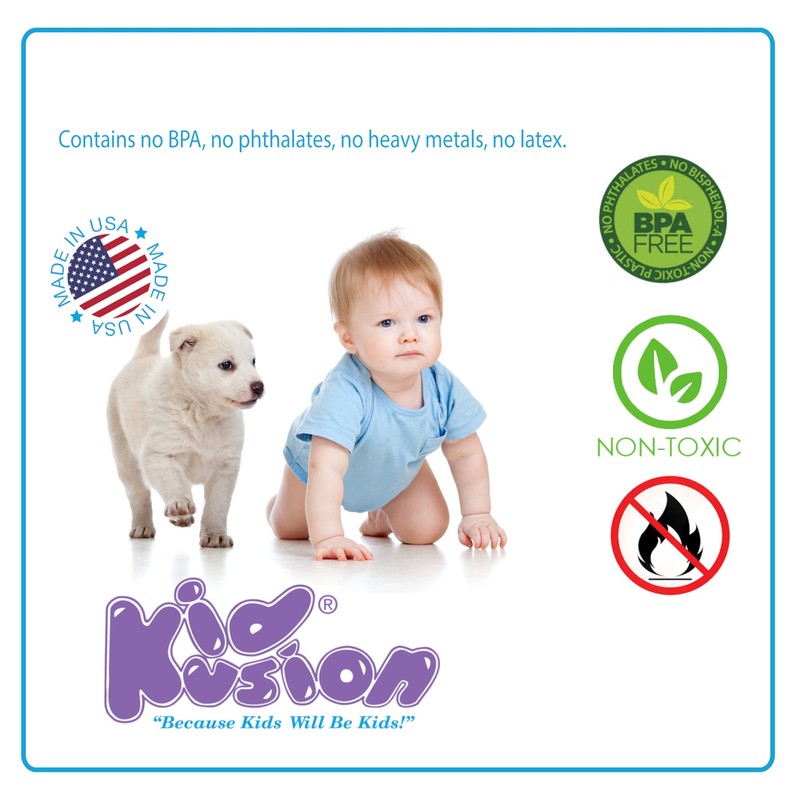 KidKusion Hearth Cushion | Made in USA | Taupe |