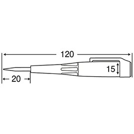 pa-man DC 6-24V Non-Waterproof Auto Tester for Car, Motorcycle, Mini Car, Truck