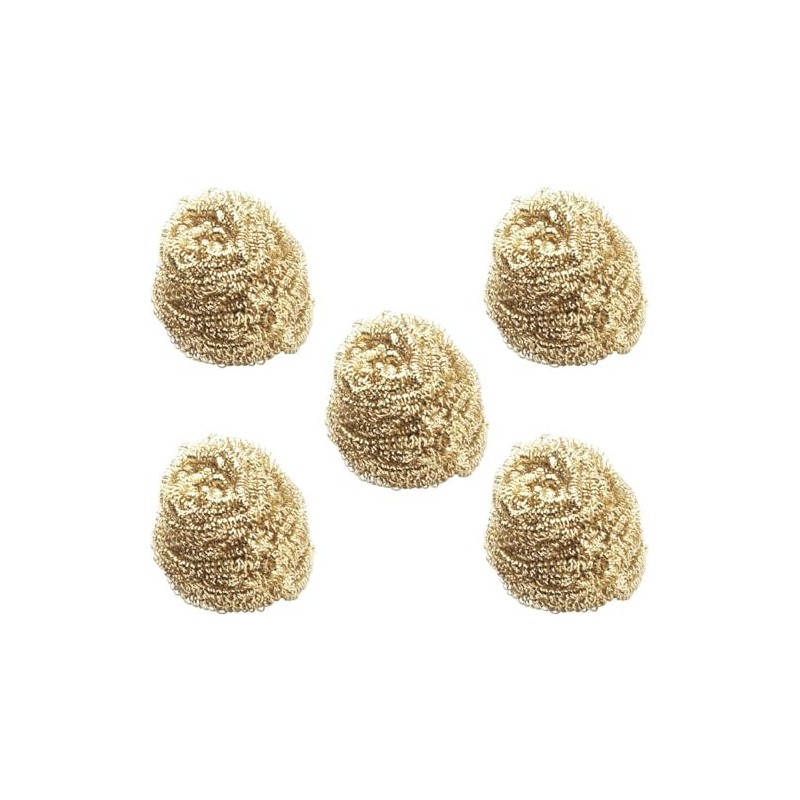 Weller Soldering Brass Sponge Tip Cleaner, 5 Pack (WLACCBS-02)