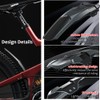 2 PCs Universal Mountain Bike Fender, MTB Bicycle Fenders Rear