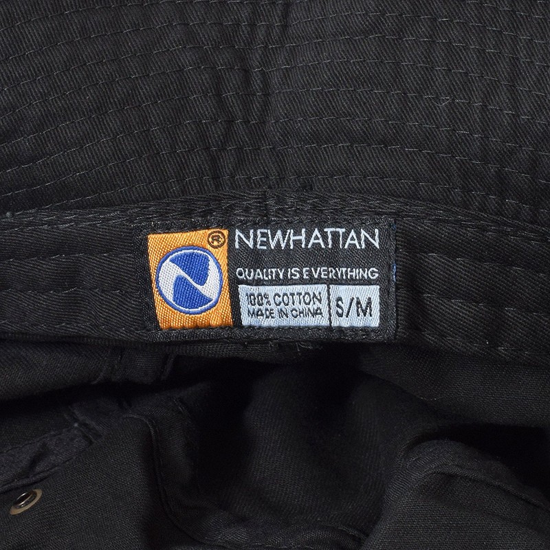 New Hattan Hat Bucket Hat for Men & Women, Black