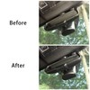 Voodonala for Challenger ABS Carbon Fiber Interior Rearview Mirror Cover