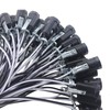 Rextin 10pcs E12 Light Socket adapter Candelabra Base Screw In