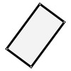 White Projection Screens, Wrinkle-Free White Projector Screen, 16:9 Thickened, Portable,