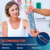 FEATOL Wrist Brace Carpal Tunnel for Women Men, Adjustable Night