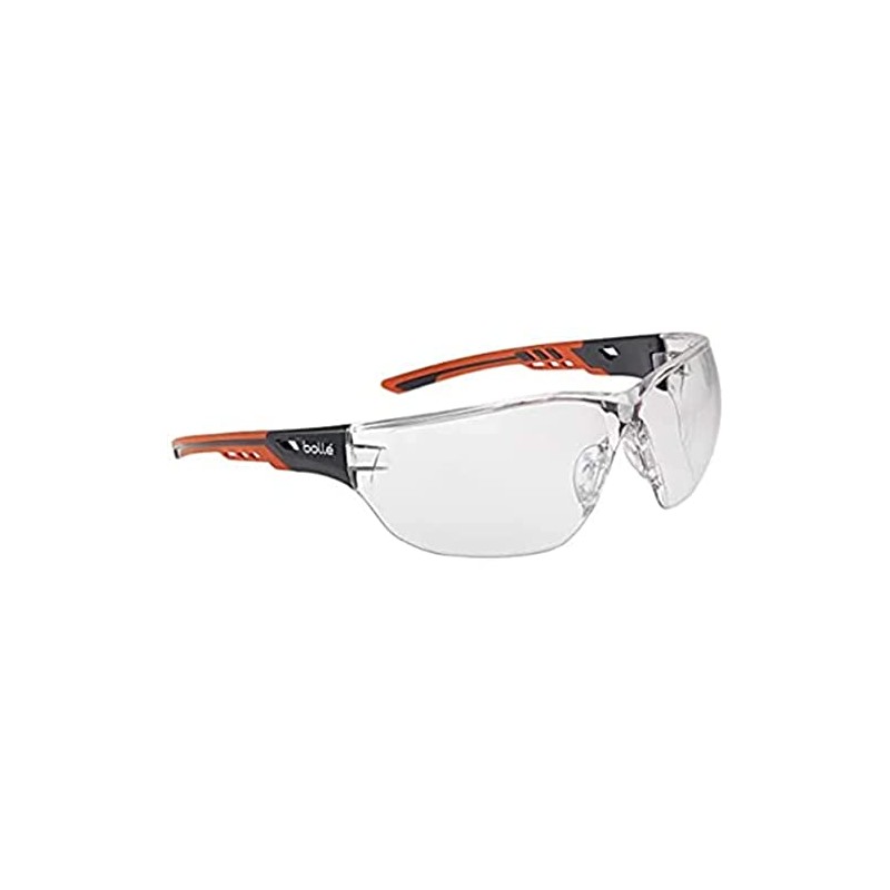 bollé NESSPPSI Ness+ Safety Glasses, Clear, Standard Size