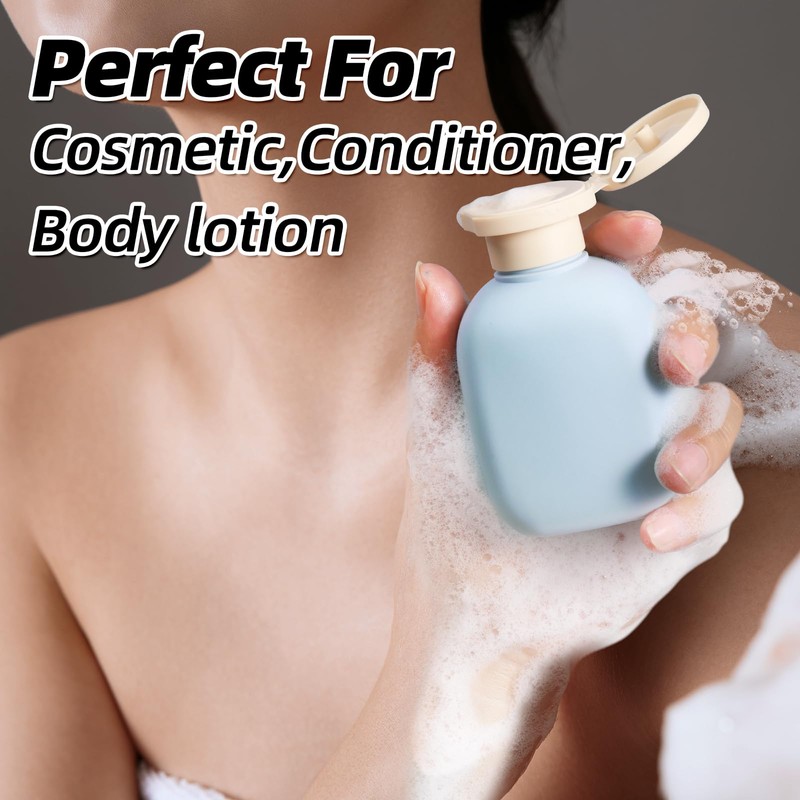 3.4oz Travel Bottle with Flip Cap, Leak Proof Squeeze Bottles,