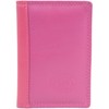 Valita Unisex Soft Leather Credit Card/Travel Card Holder/Wallet - Blush