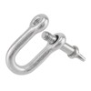 PUCSIQ Pack of 20 Shackles D Shape M4 Stainless Steel