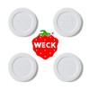 WECK Plastic Cover for Glass Canisters [ Small ] (4