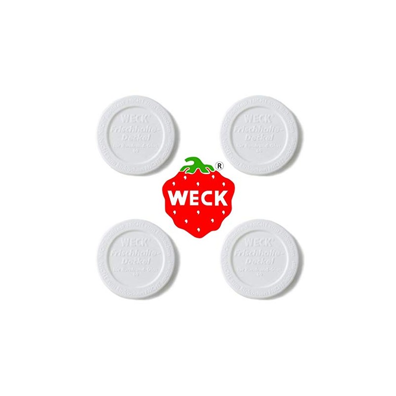 WECK Plastic Cover for Glass Canisters [ Small ] (4