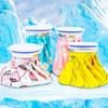 Character thermal/cold pouch, cold compress pack, warm compress pack, golf pouch, compress pouch, eye compress pack, waist compress pack. Ice bag 11 inches/pink 3ea