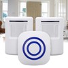Wireless Doorbell Alarm Motion Sensor Detector Alert with 2 Sensor