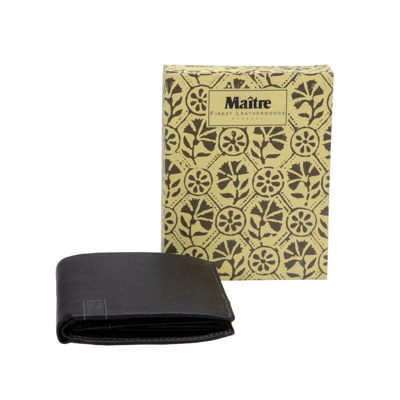 Maitre Tinello Humbert BillFold V8, black, Casual