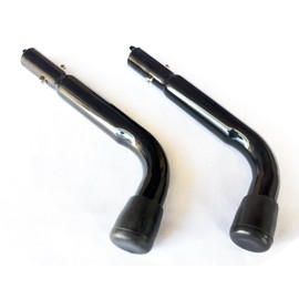 Wheelchair Anti-tippers,Universal Wheelchair Anti tippers Rear,Compatible with: K1/K2 Standard Wheelchair, Reclining Wheelchair,Heavy Duty Wheelchair, Children's Wheelchair,Universal Parts.