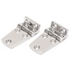 2Pcs Boat Hinges Stainless Steel Ship Door Durable Polishing AntiRust
