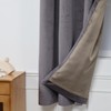 INLINAS 52W x 96L Inch Velvet Blackout Curtain - Luxurious