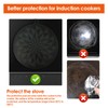 FwQoFvk 4 Pcs Thermochromic Induction Cooktop Protector, Induction Cooktop Protective