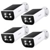 Cinnado Security Cameras Wireless Outdoor - Home Security Cameras Solar