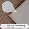 DOMUSTEX Washable Bathroom Rug 50 x 76 cm, Non Slip