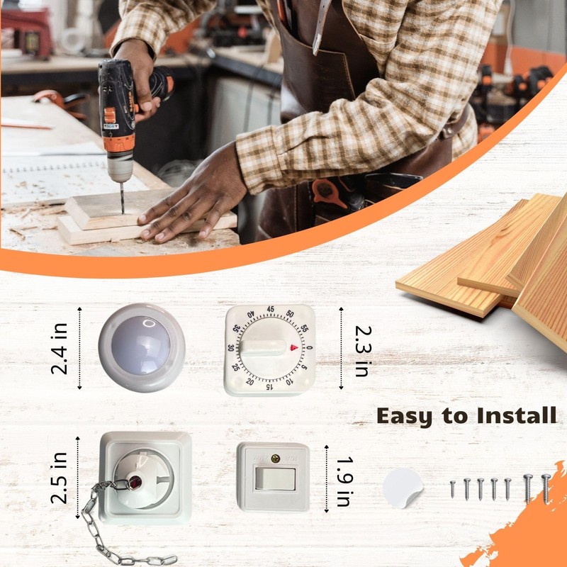 Potatomato Busy Board Accessories & Activity Board - 4-Piece DIY