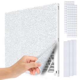 WAWINY Air Vent Filter Kit - 20" x 100" Cut to Fit Air Filters Materials MERV 8 Electrostatic Filter Media Furnace Filters for Home Floor, Ceiling, Grilles, Air Vent, Air Conditioner, AC, HVAC