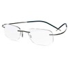 PLOPLO Photochromic Titanium Glasses Reader (Black, +1.0)