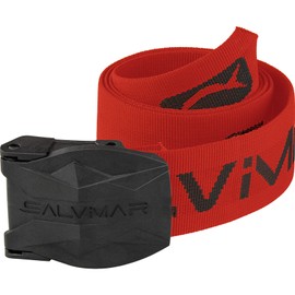 SALVIMAR Snake Nylon Belt, Red, One Size