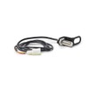 DKMOTORK 0011 Digital Gauge Motorcycle Speedometer/Tachometer/Odometer MPH KM/H Universal with