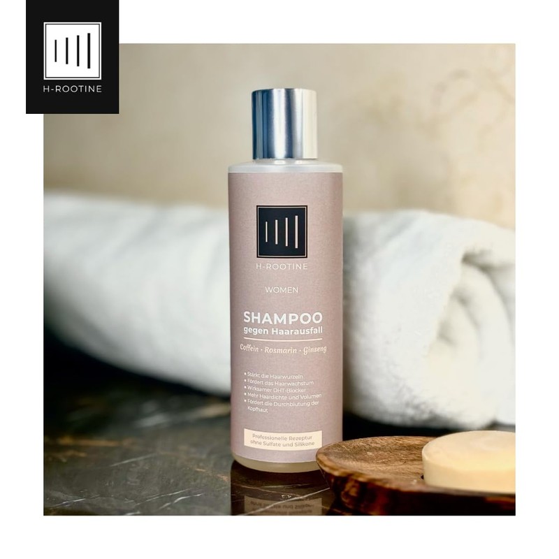 H-ROOTINE Shampoo against hair loss for women (200 ml), caffeine