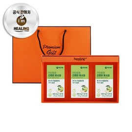 아임힐링 간편한 풋사과 추출분말 폴리페놀 120정 x3박스 선물세트 I'm Healing Easy Foot Apple Extract Powder Polyphenol 120 Tablets x3 Boxes Gift Set