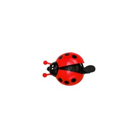 LOVIVER Kids Bike Bell Children Bike Bell Colorful Novelty Boys Girls Ladybird Kids Bell Toddlers Bike Bell Accessories Cycling, Red