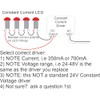 350mA Constant Current 1-8 Watt DC LED Driver Transformer UL