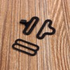 TOPINCN 50 Sets 3/4" Bow Tie Clip Hardware Set Adjustable
