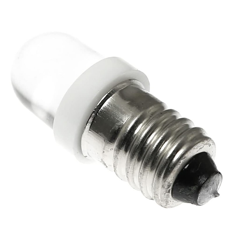 10PCS 0.2W 6V E10 Mini Led Bulb, Miniature Screw Base