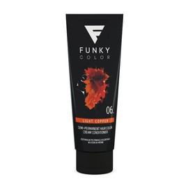 FUNKY COLOR Light Copper 06, semi-permanent hair colour, semi-permanent hair colour, 28 colours