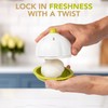Joie Garlic Keeper, Vented Pod Saver for Firm, Fresh and