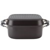 Anolon Advanced Hard Anodized Nonstick Grill Pan / Griddle and