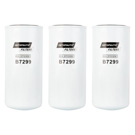 GETOPAUTO B7299 Heavy Duty Lube Spin-On Filter Replacement R1808 LF691A P551808(set of 3)