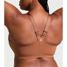 Victoria's Secret Women's VSX Featherweight Max Front Close Sports Bra, High Impact, Caramel, 36D