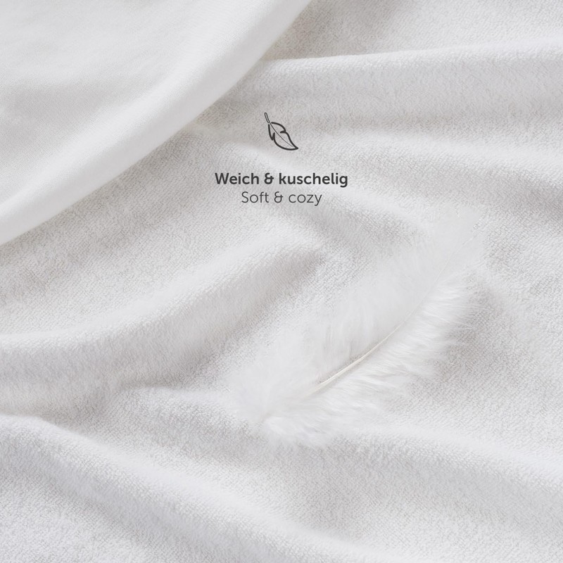 Laleni Set of 2 Terry Fitted Sheets 50 x 89