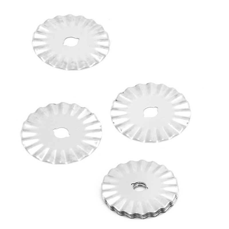 Trimmer Replacement Fabric Olfa 10pc Sewing Zigzag 28mm 10pcs 45mm