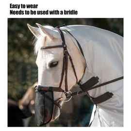 Horse Nose Cover Teslin Material, Easy-to-Operate Horse Mask for Better Performances (l)
