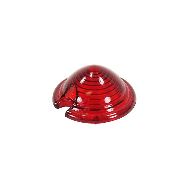 Sparto Tail Light Replacement RED LENS - POLYCARBONATE - Harley