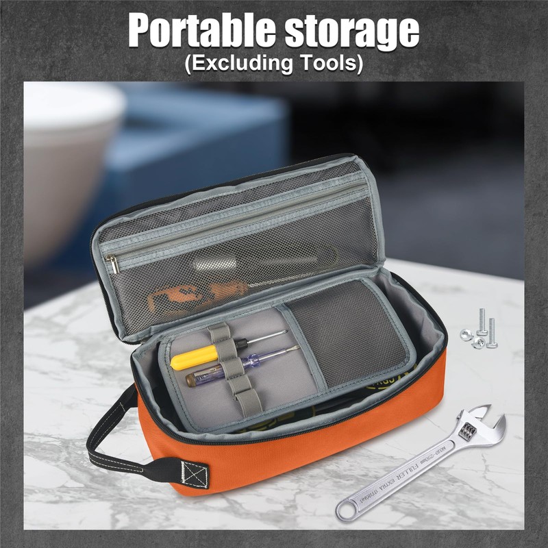 LAKE OF FIRE 12.6" Small Tool Bag Pouch for Men