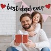 Best Dad Ever Banner, cumpleaños del padre, decoración de fiesta