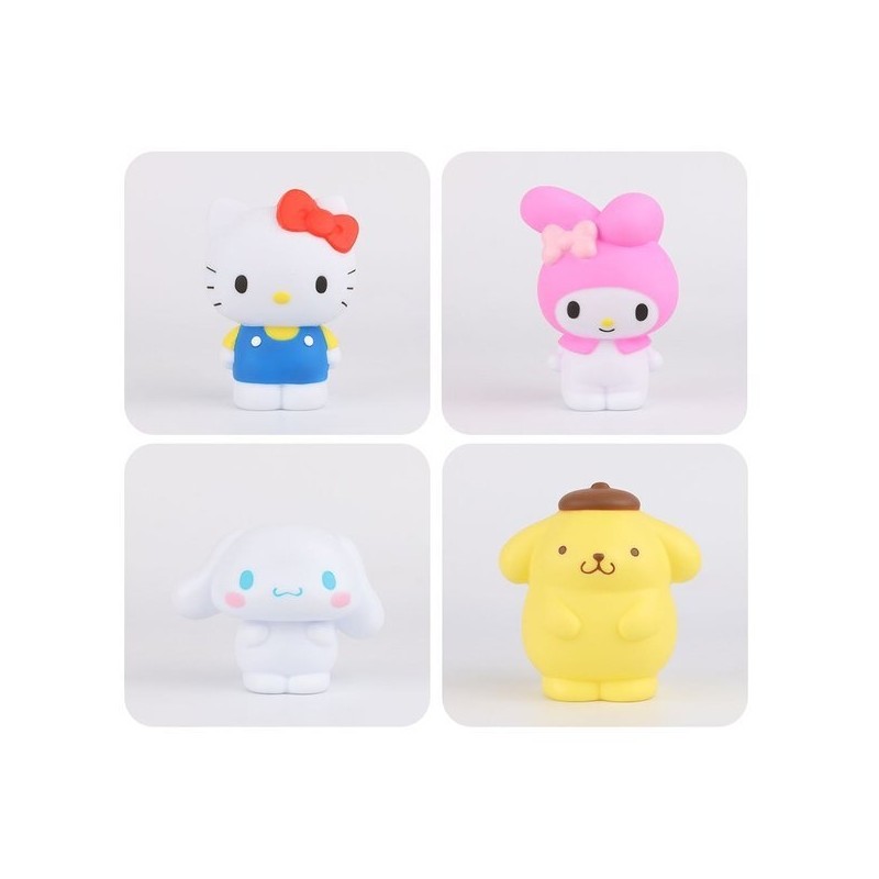 Sanrio Characters Soft Figure 4-Piece Set Character Miniature Collection /